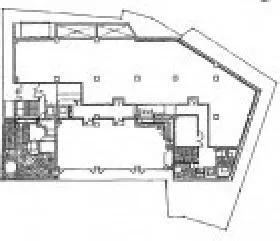 新宿YSビルの基準階図面