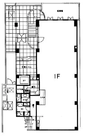 レドンドビルの基準階図面