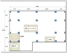 信川ハイツビルの基準階図面