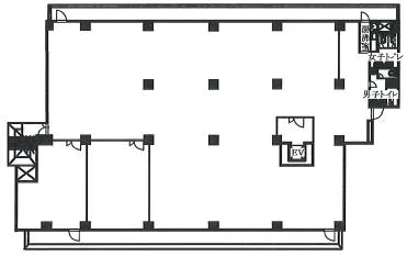 シティプラザ新宿の基準階図面