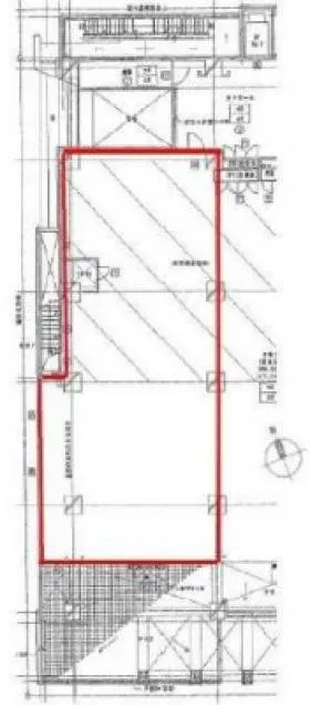 六本木デュープレックスタワーの基準階図面