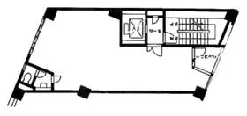 樋谷ビルの基準階図面