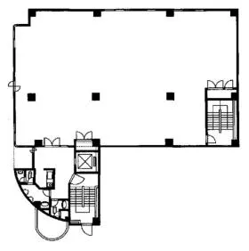 サイテックビルの基準階図面