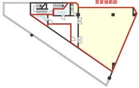 内田ビルの基準階図面