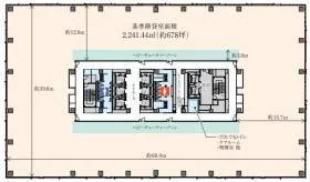 ＪＲ金沢駅西第四ＮＫビル(ジェイアール金沢駅西第四ＮＫビル)の基準階図面