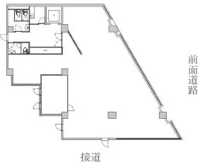 ヤマノ24ビルの基準階図面