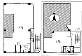 カルム石田ビルの基準階図面