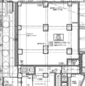 ウエリスアイビー旗の台ビルの基準階図面