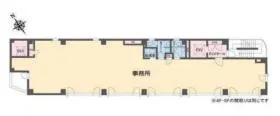 五反田山崎ビルの基準階図面