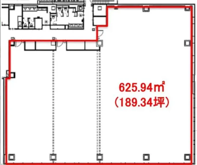 FTK秋葉原(仮称)外神田三丁目計画ビルの基準階図面